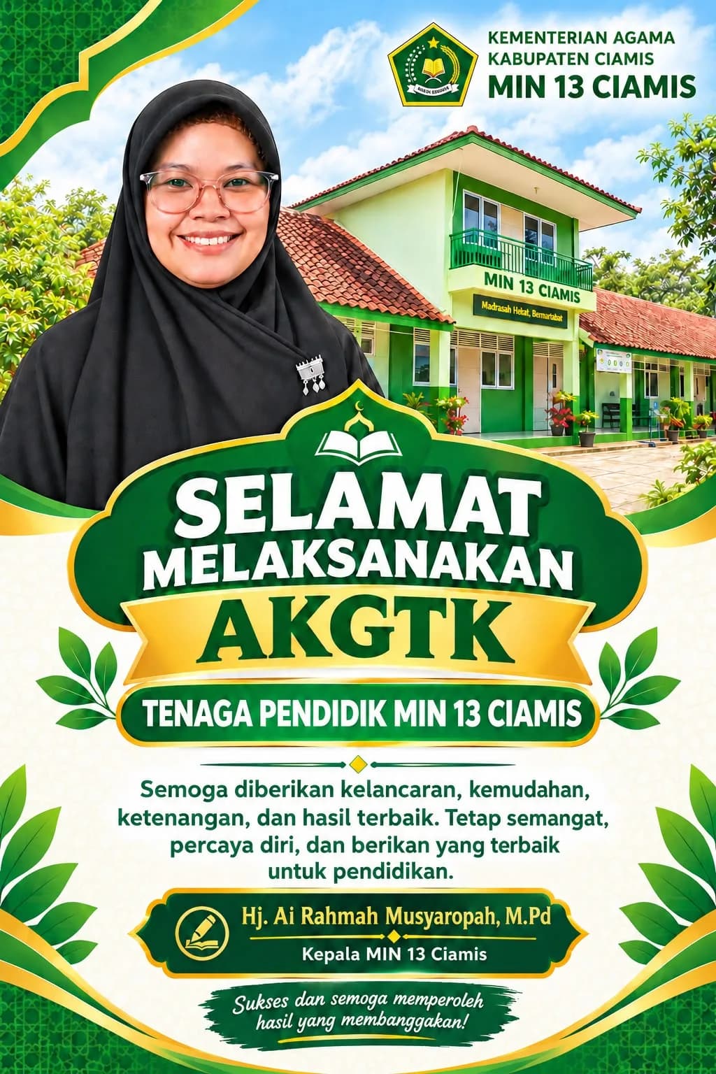MIN 13 Ciamis Ikuti Kegiatan AKGTK, Sempat Terkendala Sistem pada Sesi 2