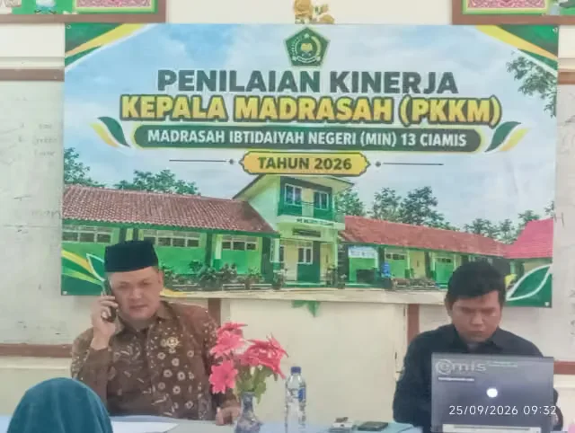 MIN 13 Ciamis Siap Laksanakan PKKM, Tim Penilai KASI Kabupaten Turun Langsung ke Madrasah